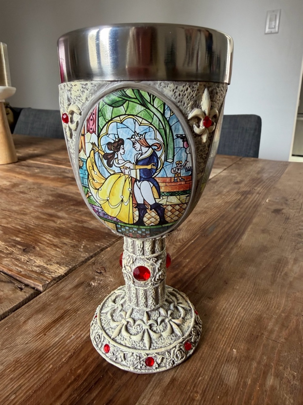 Beauty and the Beast goblet - showcase collection